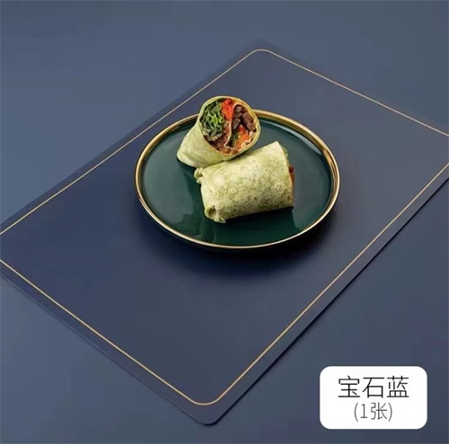 寶石藍西餐墊